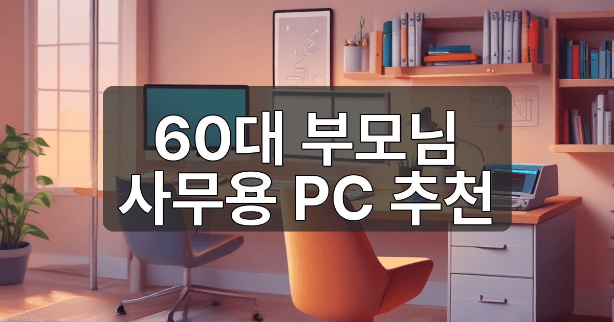 60대 부모님 사무용 PC 가성비, 아버지 컴퓨터 바꿔드린 후기 - PC 제품 이미지, 테크매니아